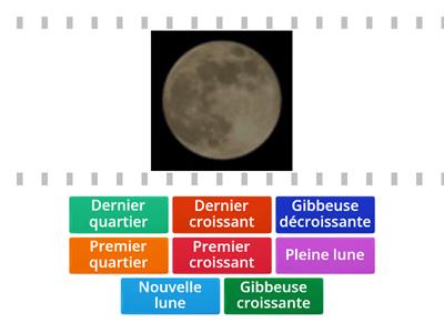 Les phases de lune