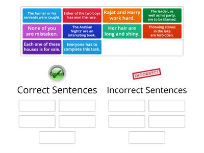 SUBJECT-VERB AGREEMENT 