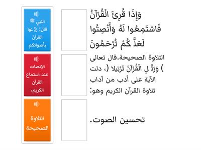 فضل تلاوة القرآن - موارد تعليمية