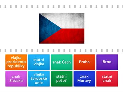 Ns - 4. ročník - Vlastivěda - Naše vlast - státní symboly a znaky