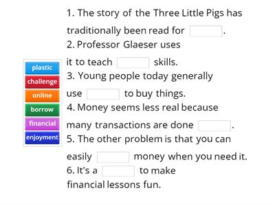 UNIT 3: KEYNOTE INTERMEDIATE - Teaching Financial Literacy   