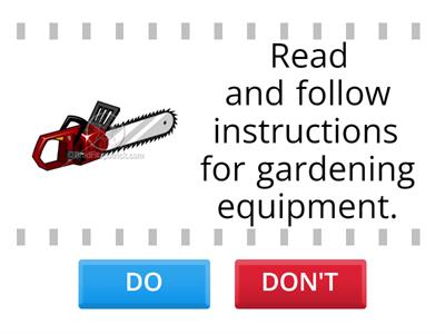 Gardening Safety