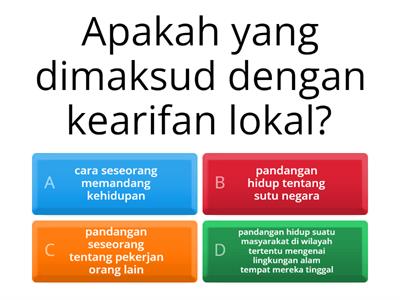 Kearifan Lokal