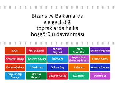 Bahçeşehir Koleji 7.sınıf Sosyal Bilgiler Osmanlı Kültür ve Miras