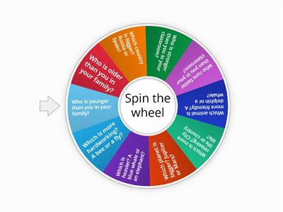 Comparatives Fun Game