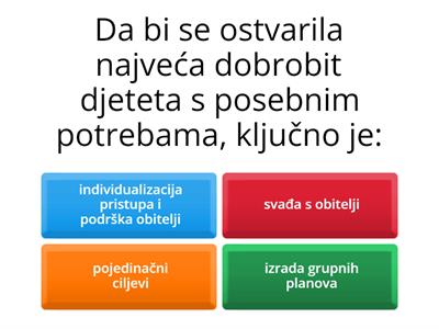 uloga odgojitelja u radu s djecom s posebnim potrebama