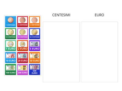 CENTESIMI / EURO