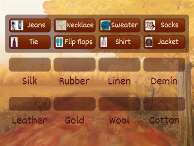 Clothing materials