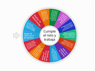 Ruleta de Actividad Fisica