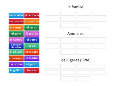 Vocabulario I