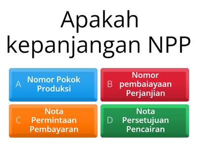 Quiz Training NPP