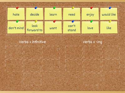 Go Getter (4) 6.3 Verbs followed by infinitive or -ing