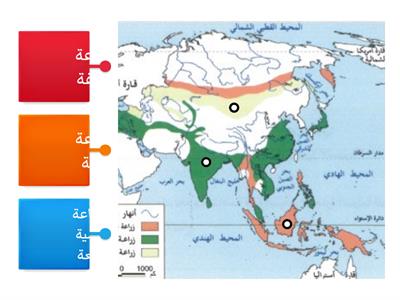 انواع الزراعة في قارة آسيا 