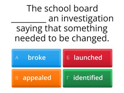 Verbs related to crimes