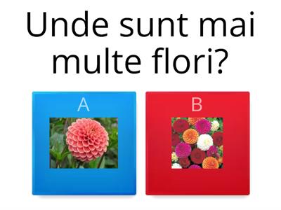  Unde sunt mai multe? 