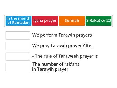 Tarawih Prayer