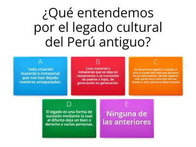 Explicamos la continuidad del legado cultural del Perú antiguo 