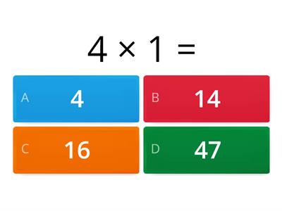 Times Tables Quiz