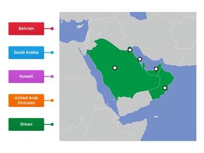 GCC Map