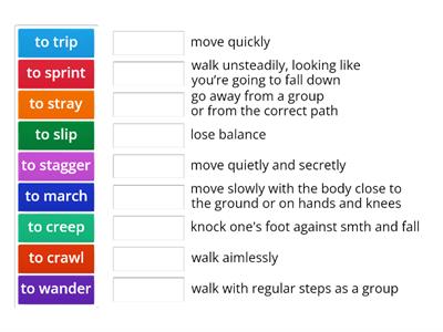Ways to walk