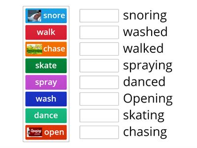 Std - 2, Verbs ( Activity )