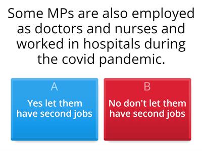 Should MPs be allowed to have a second job?