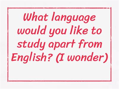 SO B2 1.1 Grammar. Indirect questions