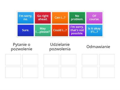 Link 6, unit1 - Asking for and giving permission grouping