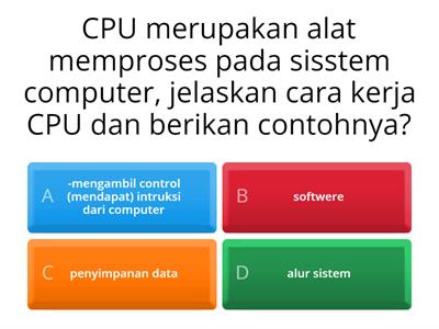 Komponen sistem computer, aisyah ravi 92