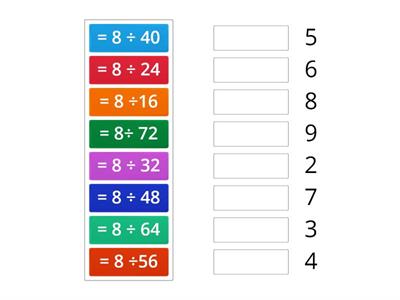 القسمة على 8