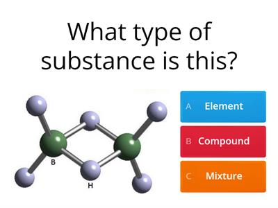 atom, molecule, element, compound, mixture quiz