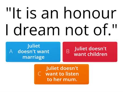 Juliet is courageous quotes 