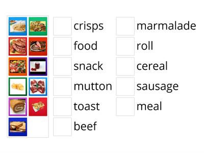 food vocabulary