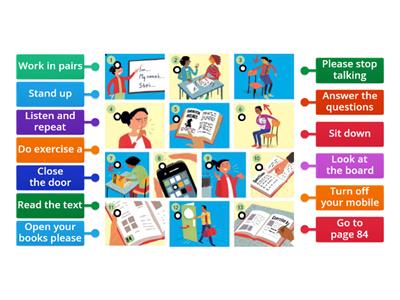 Elementary Classroom language 1