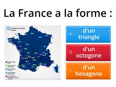 Test de Civilisation française  (Francophonie 6ème)