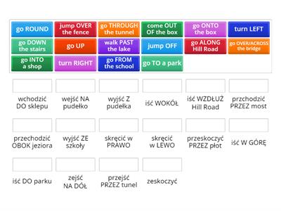 SP7 Prepositions of movement