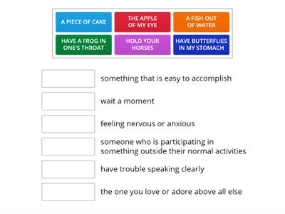 USEFUL IDIOMS FOR SPEAKING 1