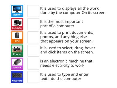 Computer parts gr 3