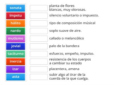 Vocabulario Español 7