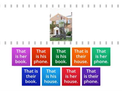 Possessive pronouns-his, her, their #2