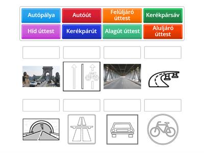 Gyalogosok számára tiltott közlekedési helyek (nyomtatható színező)