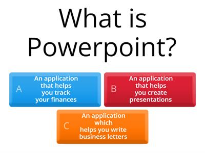 Powerpoint Quiz