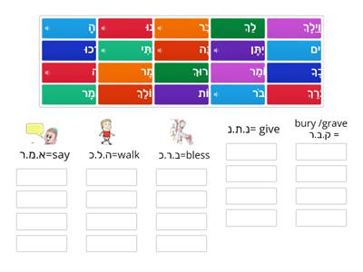 Chumash Shoresh-word sort