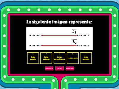 ÁNGULOS ENTRE RECTAS PARALELAS