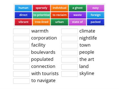 cities vocabulary