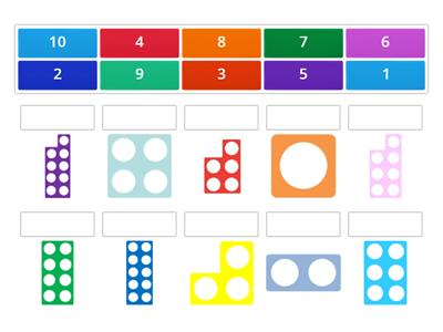 Numicon Number Recognition 1-10 Match up