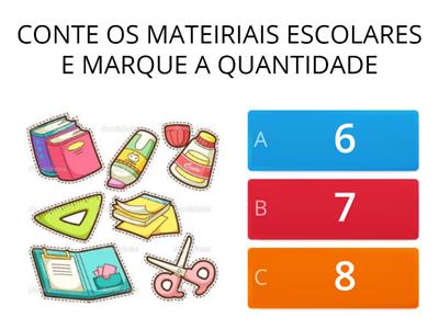 ATIVIDADE AVALIATIVA DE MATEMÁTICA 1º ANO