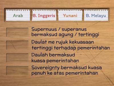 1.1. Konsep Kedaulatan ( Sejarah tingkatan 5 BAB 1) 