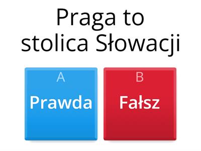 Geografia Słowacja Czechy quiz