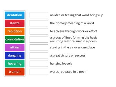 4th grade U4W5 Vocabulary Center